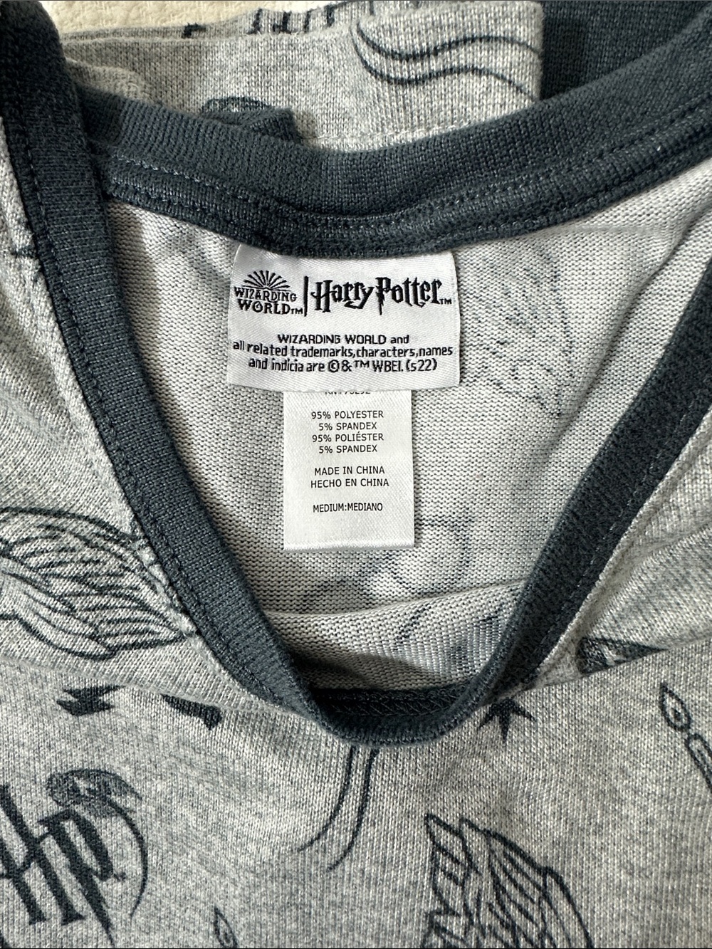 Harry Potter 2-Piece Pajama Set Women’s Medium M - Picture 2 of 10